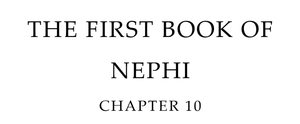 FIRST BOOK OF NEPHI